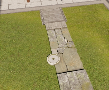 New Chinese Style Garden-ID:124669144