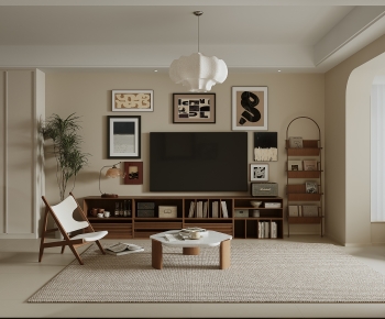 Modern A Living Room-ID:404810912