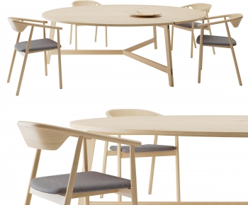 Nordic Style Dining Table And Chairs-ID:645818957