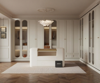 French Style Clothes Storage Area-ID:982611891