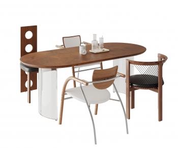 Modern Dining Table And Chairs-ID:221069103