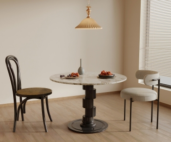 French Style Dining Table And Chairs-ID:794805059