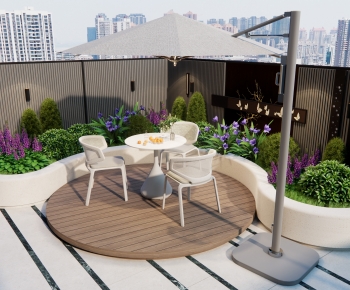 Modern Courtyard/landscape-ID:858381036