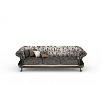French Style Three-seat Sofa-ID:616668945