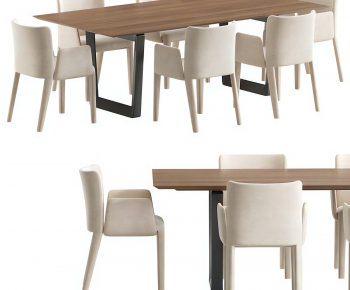 Modern Dining Table And Chairs-ID:188700915