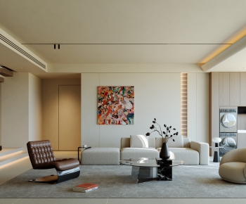 Modern A Living Room-ID:735053063