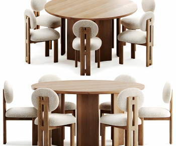 Modern Dining Table And Chairs-ID:630095965