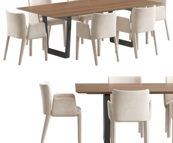 Modern Dining Table And Chairs-ID:249440794