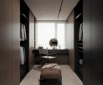 Modern Clothes Storage Area-ID:468431008