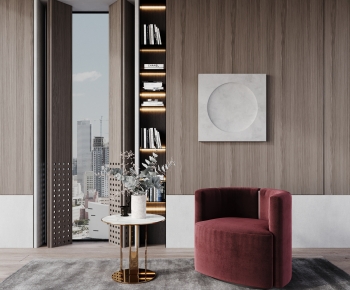 Modern Single Sofa-ID:921277056