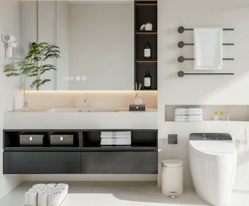 Modern Bathroom Cabinet-ID:871454957