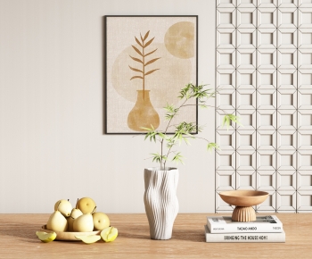 现代绿植摆件挂画组合-ID:908222918
