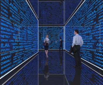 Modern Exhibition Hall-ID:904496913