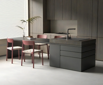 Modern Dining Table And Chairs-ID:906373981