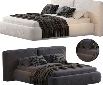 Modern Double Bed-ID:792124999