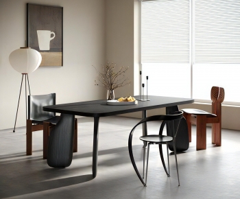 Modern Dining Table And Chairs-ID:654702908