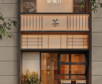 New Chinese Style Facade Element-ID:539891007