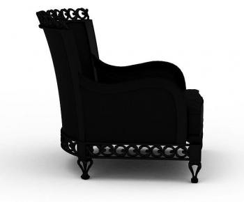 European Style Single Sofa-ID:348947055