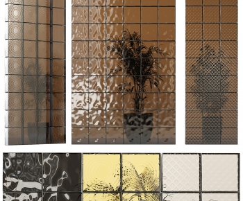 Modern Glass Screen Partition-ID:793426046