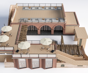 New Chinese Style Appearance Of Commercial Building-ID:950669053