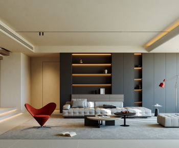 Modern A Living Room-ID:353239063