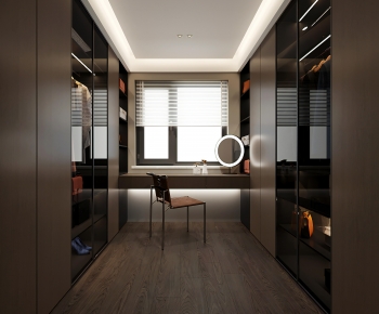 Modern Clothes Storage Area-ID:637861018