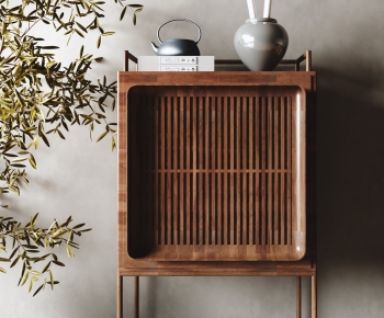 New Chinese Style Side Cabinet-ID:828434941