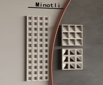 Modern Cement Brick Screen Partition-ID:115808017