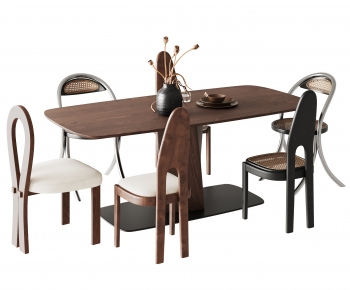Modern Dining Table And Chairs-ID:672322994