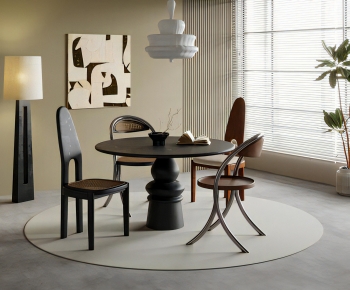 Modern Dining Table And Chairs-ID:603854891