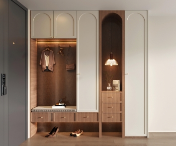 French Style Shoe Cabinet-ID:690889491