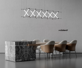 Modern Dining Table And Chairs-ID:223289977