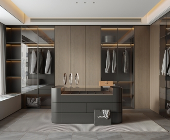 Modern Clothes Storage Area-ID:293512112