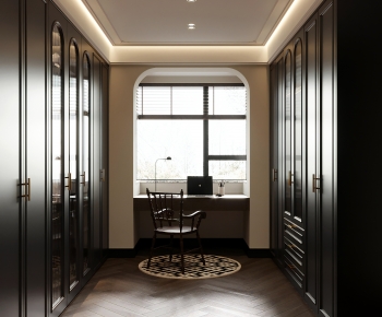 French Style Clothes Storage Area-ID:661252984