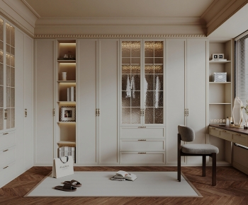 French Style Clothes Storage Area-ID:930450924
