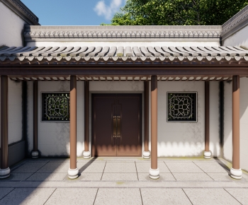 Chinese Style Facade Element-ID:216073994