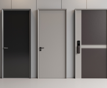 Modern Single Door-ID:317293882