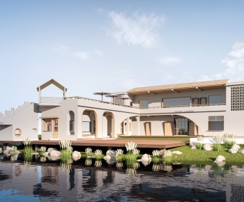 New Chinese Style Appearance Of Commercial Building-ID:522250899