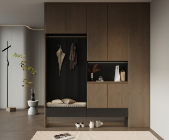 Modern Shoe Cabinet-ID:389106042