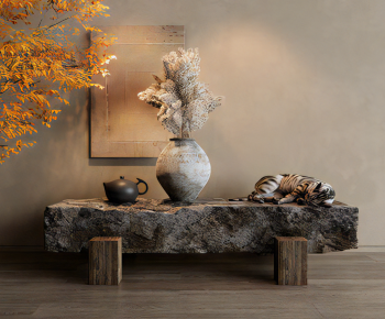 Wabi-sabi Style Console-ID:822525027