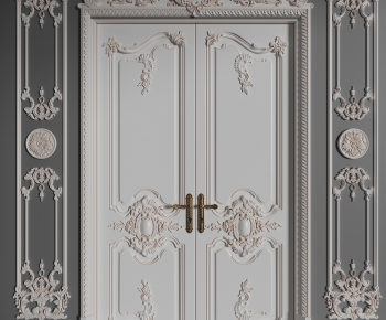 French Style Double Door-ID:464711902