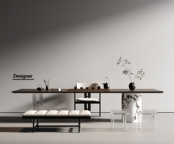 Modern Tea Tables And Chairs-ID:665574071