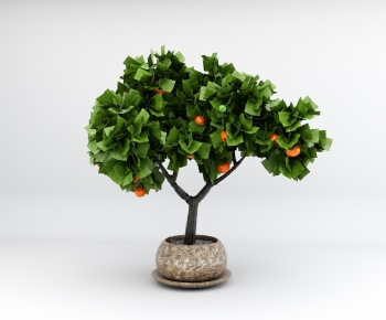 Modern Potted Green Plant-ID:900456913