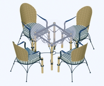 American Style Outdoor Tables And Chairs-ID:520931017