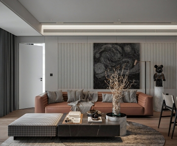 Modern A Living Room-ID:305457124