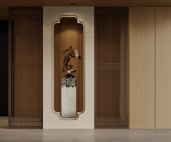 New Chinese Style Hallway-ID:693357949