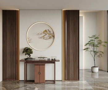 New Chinese Style Hallway-ID:862550975
