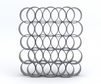 Modern Metal Screen Partition-ID:336679946