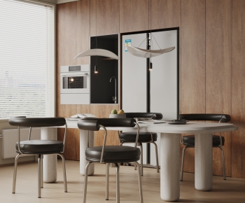 Modern Dining Table And Chairs-ID:138698102