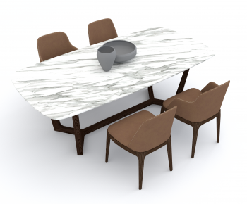 Modern Dining Table And Chairs-ID:938670691